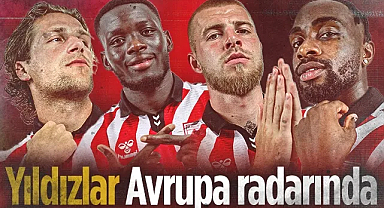 Samsunspor'un Yıldızları Avrupa Radarında