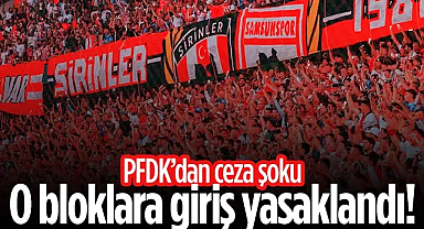 Samsunsporlu Taraftarlar Dikkat! O Bloklara Giriş Yasaklandı!