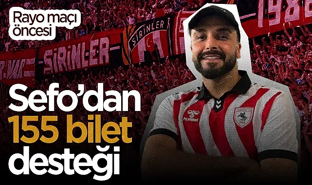 Ünlü Rapçi Sefo'dan Samsunspor'a Destek: Rayo Vallecano Maçı İçin 155 Bilet