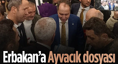 Yeniden Refah Partisi Lideri Erbakan’a Ayvacık 2b Mağduriyeti Dosyası