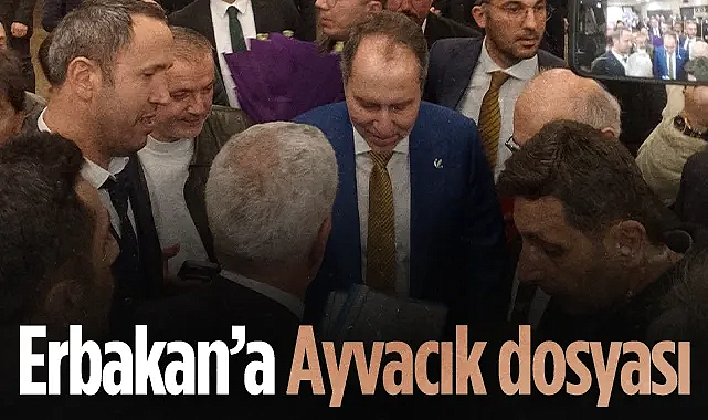 Yeniden Refah Partisi Lideri Erbakan’a Ayvacık 2b Mağduriyeti Dosyası