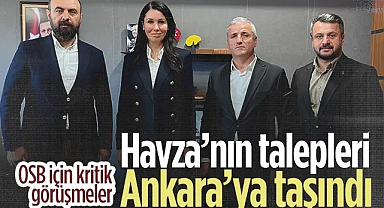 AK Parti Havza Heyetinden Ankara Çıkarması: Vekillerle OSB Zirvesi