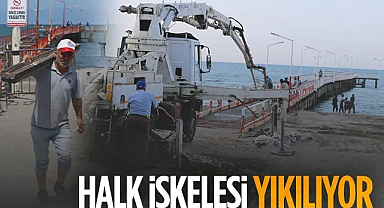 Atakum'da Halk İskelesi Dönemi Kapanıyor: Bakanlıktan Yıkım Talimatı Geldi