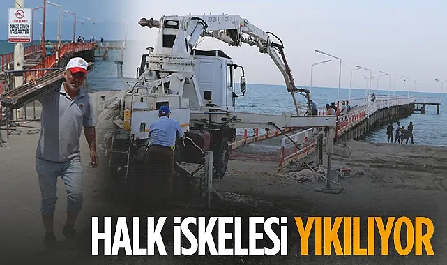 Atakum'da Halk İskelesi Dönemi Kapanıyor: Bakanlıktan Yıkım Talimatı Geldi