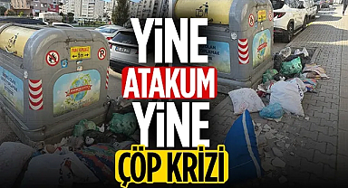 Atakum'da Yine Çöp Krizi! Belediyeye Birkaç Adım Uzaklıkta...