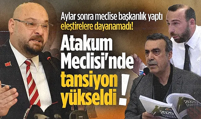 Atakum Meclisi'nde Tansiyon Yükseldi! Serhat Türkel Aylar Sonra...