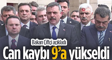 Bakan Çiftçi Açıkladı: Kahramanmaraş'taki Olayda Can Kaybı 9'a Çıktı