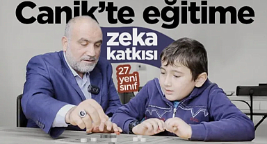 Canik Belediyesi'nden Eğitimde Farkındalık: 27 Adet Akıl ve Zekâ Oyunu Sınıfı Öğrencilerin Hizmetinde