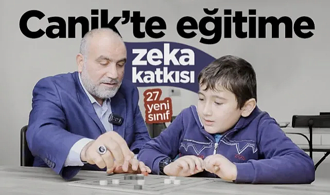 Canik Belediyesi'nden Eğitimde Farkındalık: 27 Adet Akıl ve Zekâ Oyunu Sınıfı Öğrencilerin Hizmetinde