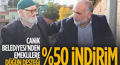 Canik Belediyesi'nden Emekliye Büyük Destek: Düğün Salonlarında %50 İndirim