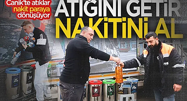 Canik’te Sıfır Atık Hamlesi: Atığını Getirene Anında Nakit İade