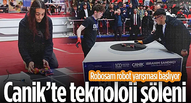 Canik’te Teknoloji Şöleni: Robosam Robot Yarışması Başlıyor