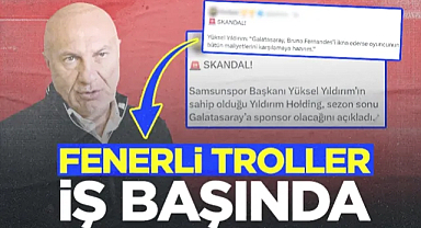 Fenerbahçeli Troller İş Başında! Samsunspor'dan Sert Cevap...