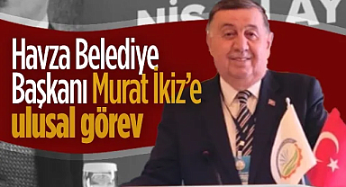 Havza Belediye Başkanı Murat İkiz'e Ulusal Görev: Enerji Kentleri Birliği Başkan Yardımcısı Seçildi