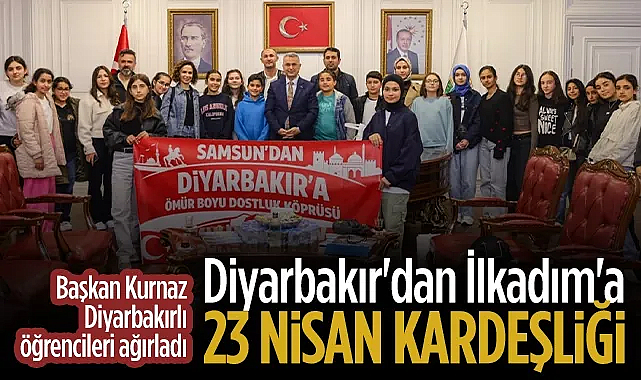 İlkadım Belediye Başkanı İhsan Kurnaz Diyarbakırlı Öğrencileri Ağırladı