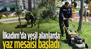 İlkadım Belediyesi’nden Park Ve Bahçelerde Bakım Çalışması