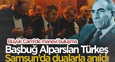 Mhp Samsun İl Başkanlığı'ndan Başbuğ Alparslan Türkeş İçin Anma Programı