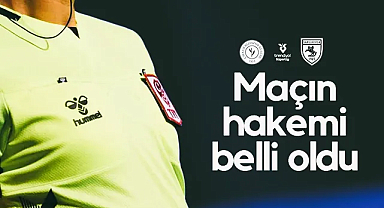 Rizespor-Samsunspor Maçının Hakem Kadrosu Belli Oldu