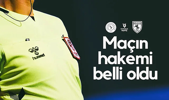 Rizespor-Samsunspor Maçının Hakem Kadrosu Belli Oldu