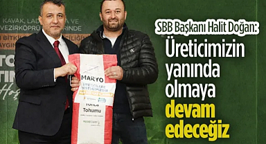Samsun Büyükşehir Belediye Başkanı Halit Doğan: Üreticimizin Yanında Olmaya Devam Edeceğiz