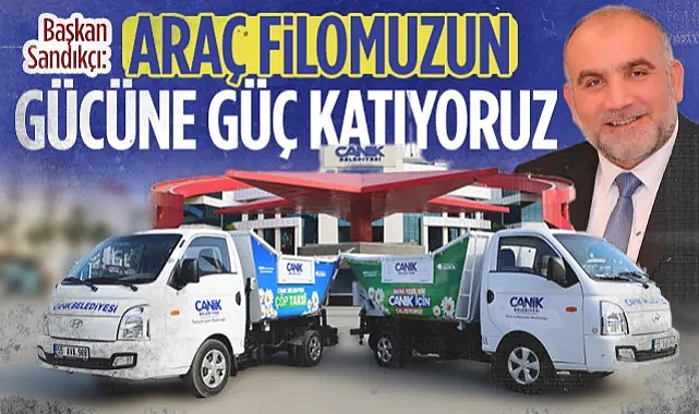 Samsun Canik Belediyesi Araç Filosunu Büyütüyor