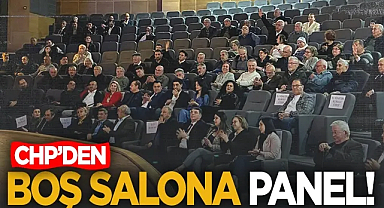 Samsun'da CHP'de Boş Salona Panel!