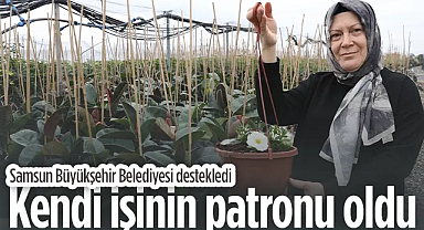 Samsun'da Ev Hanımından Başarı Hikayesi: Kendi İşinin Patronu Oldu