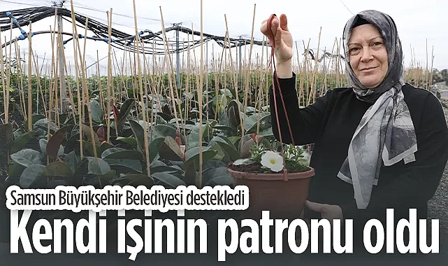 Samsun'da Ev Hanımından Başarı Hikayesi: Kendi İşinin Patronu Oldu