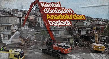 Samsun'da Kentsel Dönüşüm Anadolu Mahallesi'nden Başladı