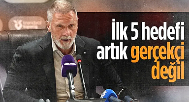 Samsunspor'da Fink'ten Dikkat Çeken Açıklama: İlk 5 Artık Gerçekçi Bir Hedef Değil