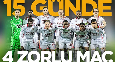 Samsunspor'da Zorlu 15 Gün: Beşiktaş'tan Galatasaray'a Kritik Periyot