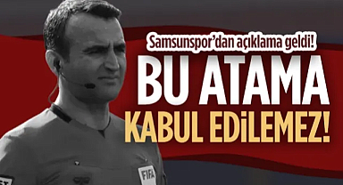 Samsunspor'dan Trabzonspor Maçı Öncesi TFF'ye Sert Tepki: Atilla Karaoğlan Ataması Kabul Edilemez