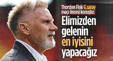 Samsunspor Teknik Direktörü Thorsten Fink: Galatasaray'a Karşı Elimizden Gelenin En İyisini Yapazağız