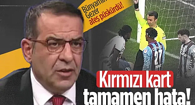 Samsunspor-Trabzonspor Maçının Ardından Bünyamin Gezer Ateş Püskürdü: Kırmızı Kart Tamamen Hata!