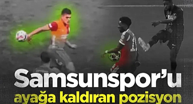 Samsunspor'u Ayağa Kaldıran Pozisyon! PSG - Bayern Münih Maçında...