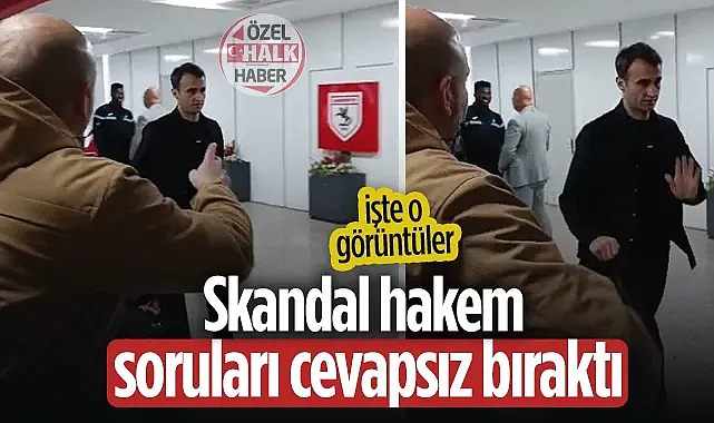Samsunspor'u Katleden 'Skandal Hakem' Atilla Karaoğlan Sorulardan Kaçtı!