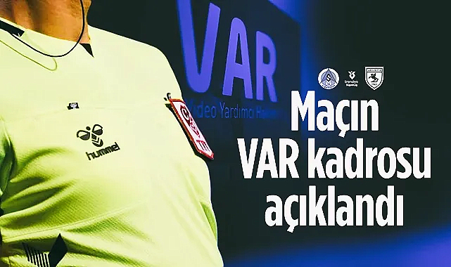 Samsunspor'un Alanyaspor Maçı VAR Hakemi Açıklandı!
