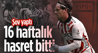 Samsunsporlu Holse Konyaspor Karşısında Şov Yaptı: 16 Haftalık Hasret Bitti