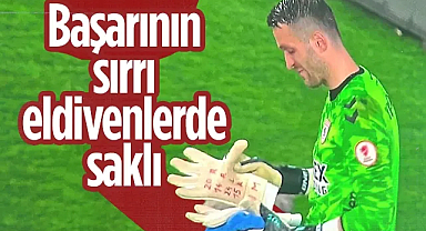 Sırrı Eldiveninde Saklı! Okan Kocuk'un Penaltı Notları Kamerada