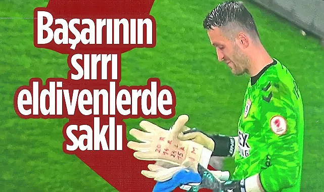 Sırrı Eldiveninde Saklı! Okan Kocuk'un Penaltı Notları Kamerada