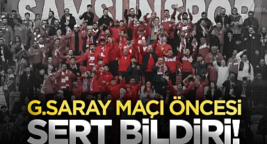 ÜNİSAM'dan Galatasaray Maçı Öncesi Sert Bildiri: Burası Samsun, Buradan Çıkış Yok!