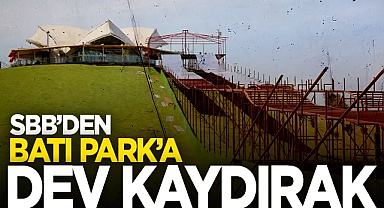 Samsun Batı Park'a Dev Kaydırak