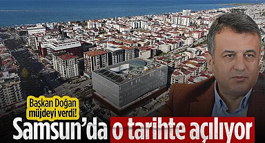 Samsun Büyükşehir Belediye Başkanı Halit Doğan Duyurdu: Mustafa Demir Şehir Kütüphanesi Geliyor