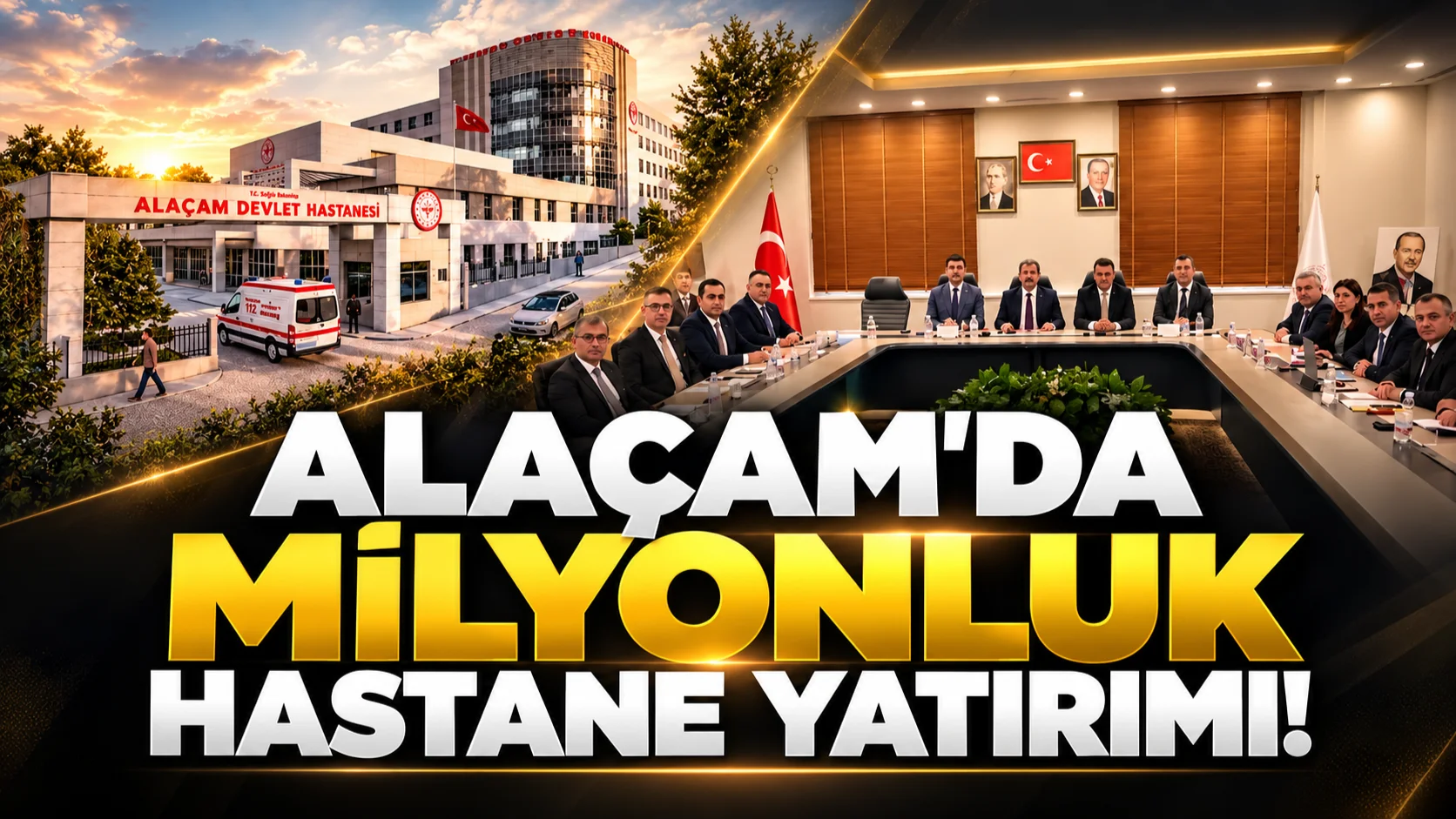 Alaçam'da 567 milyon TL'lik hastane yatırımı görüşüldü