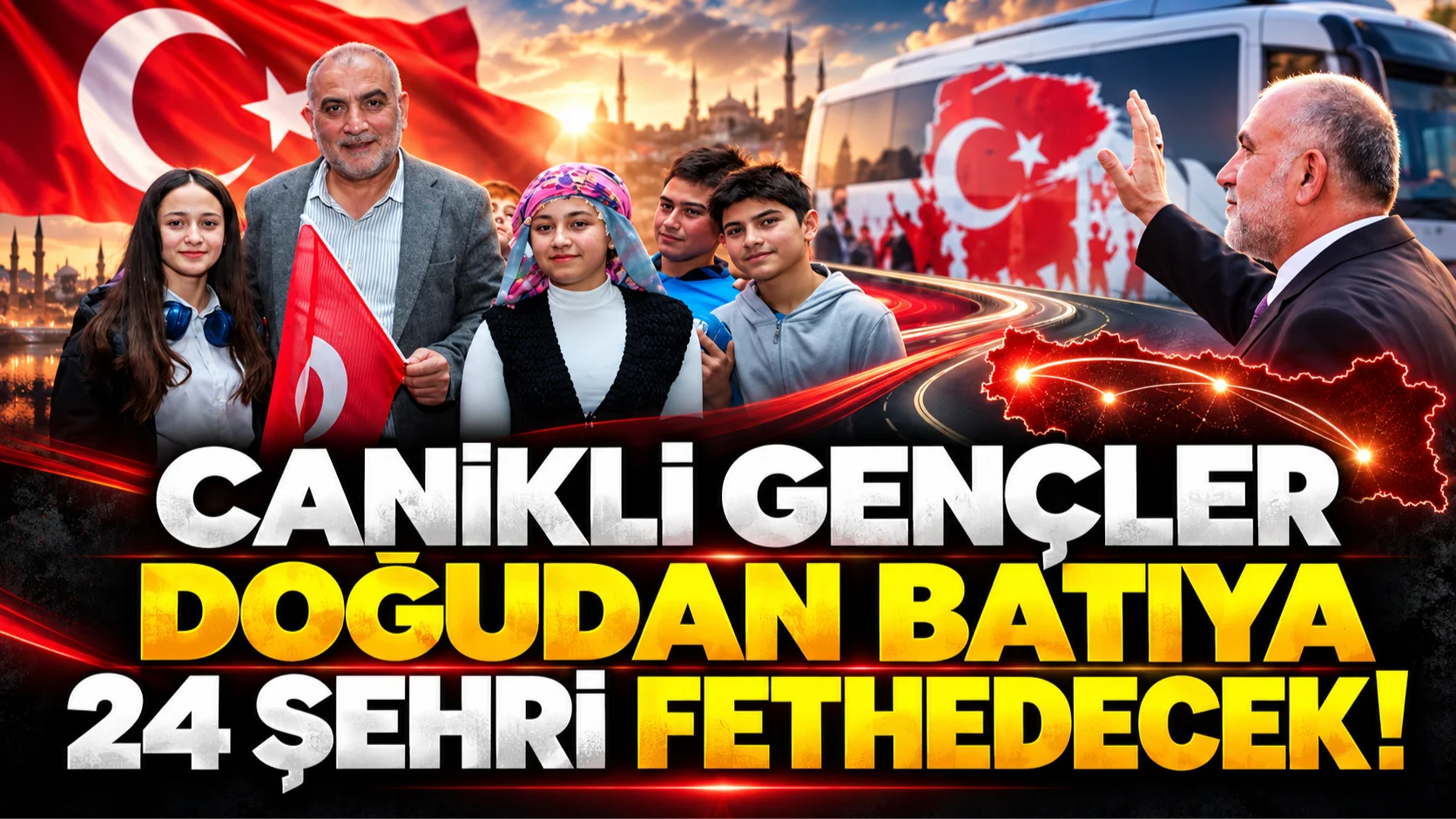 Canik'ten 24 şehre uzanan proje! Gençler Türkiye'yi keşfedecek