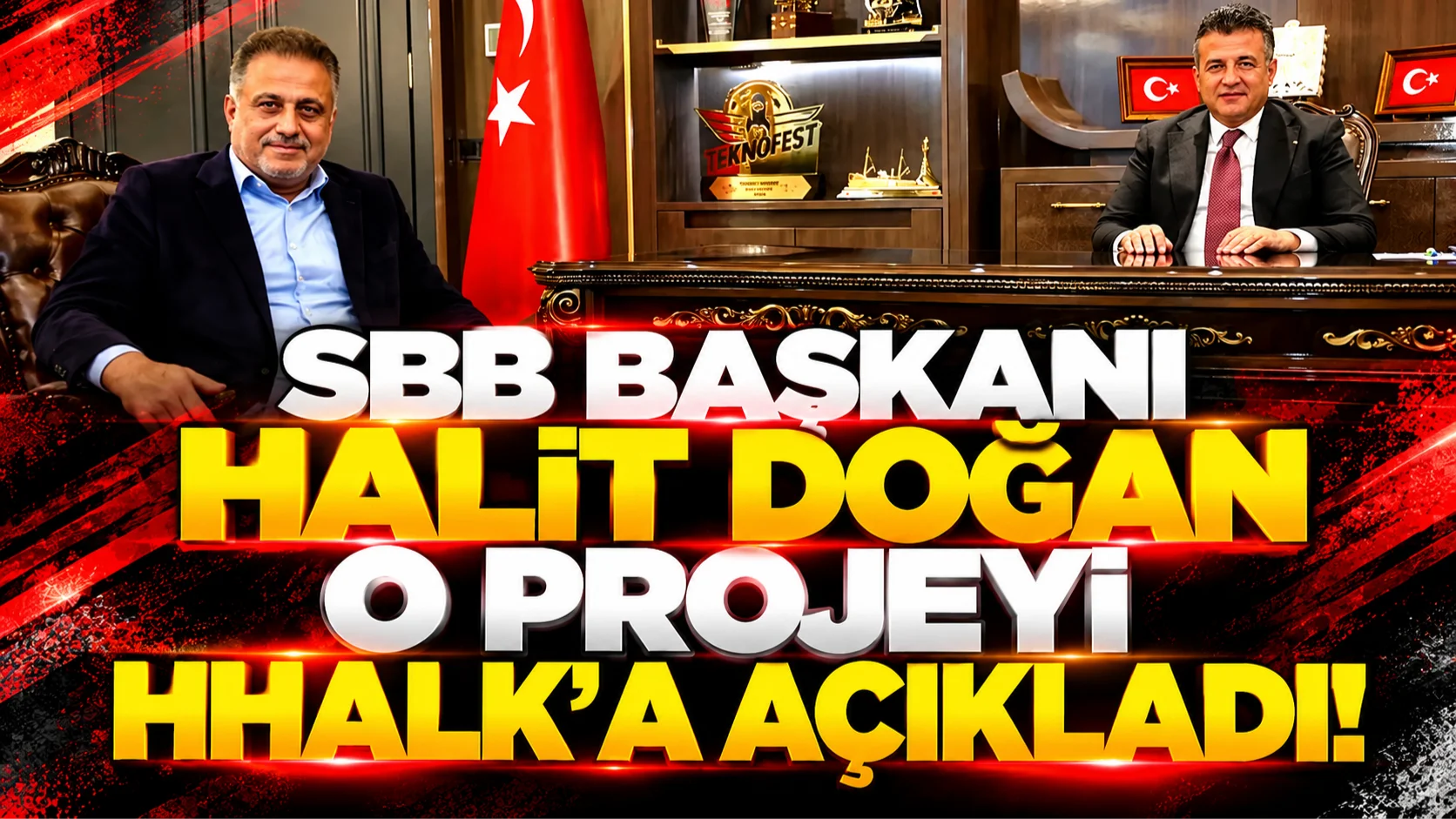 Samsun Büyükşehir Belediye Başkanı Halit Doğan Samsun'da 'işsiz kalmasın' projesini Hedef Halk Gazetesi'ne açıkladı