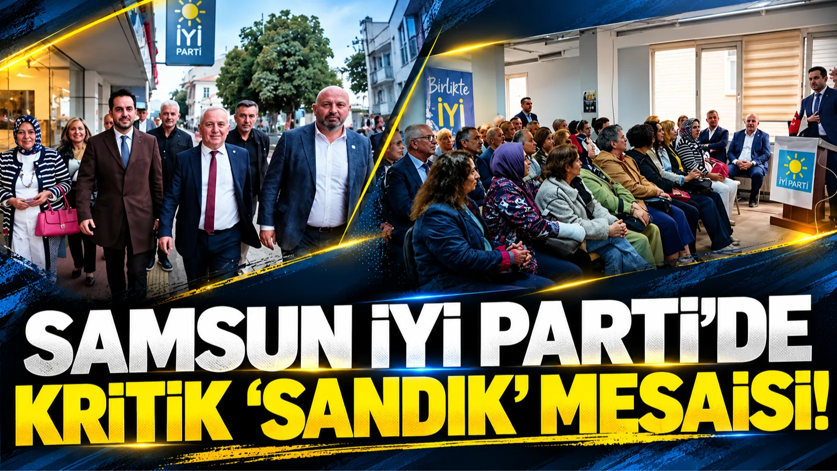 Samsun İYİ Parti’de Kritik ‘Sandık’ Mesaisi! Hedef Üretim ve Liyakatli Türkiye