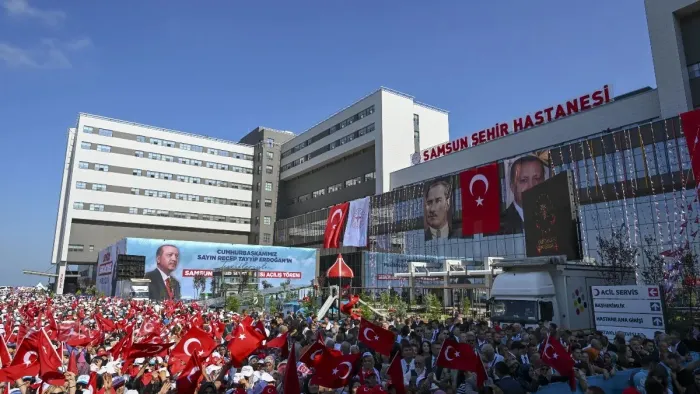 Samsun Şehir Hastanesi törenle açıldı: Bakanlar açılışta konuştu