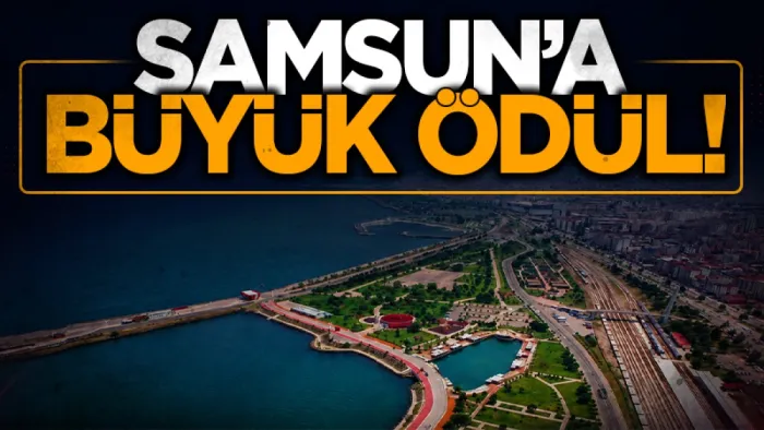 Samsun’a “Genç Dostu Kent” ödülü