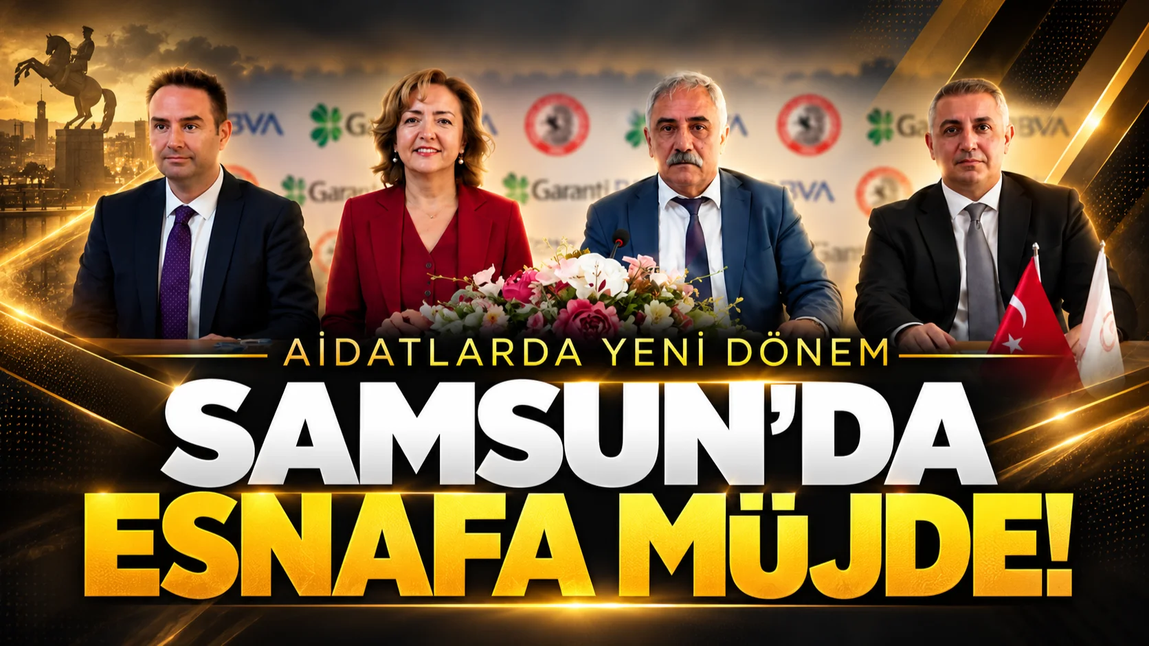 Samsun'da 43 bin esnafa müjde! Aidatlarda yeni dönem